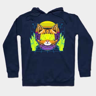 Cyberpunk Kitty Hoodie